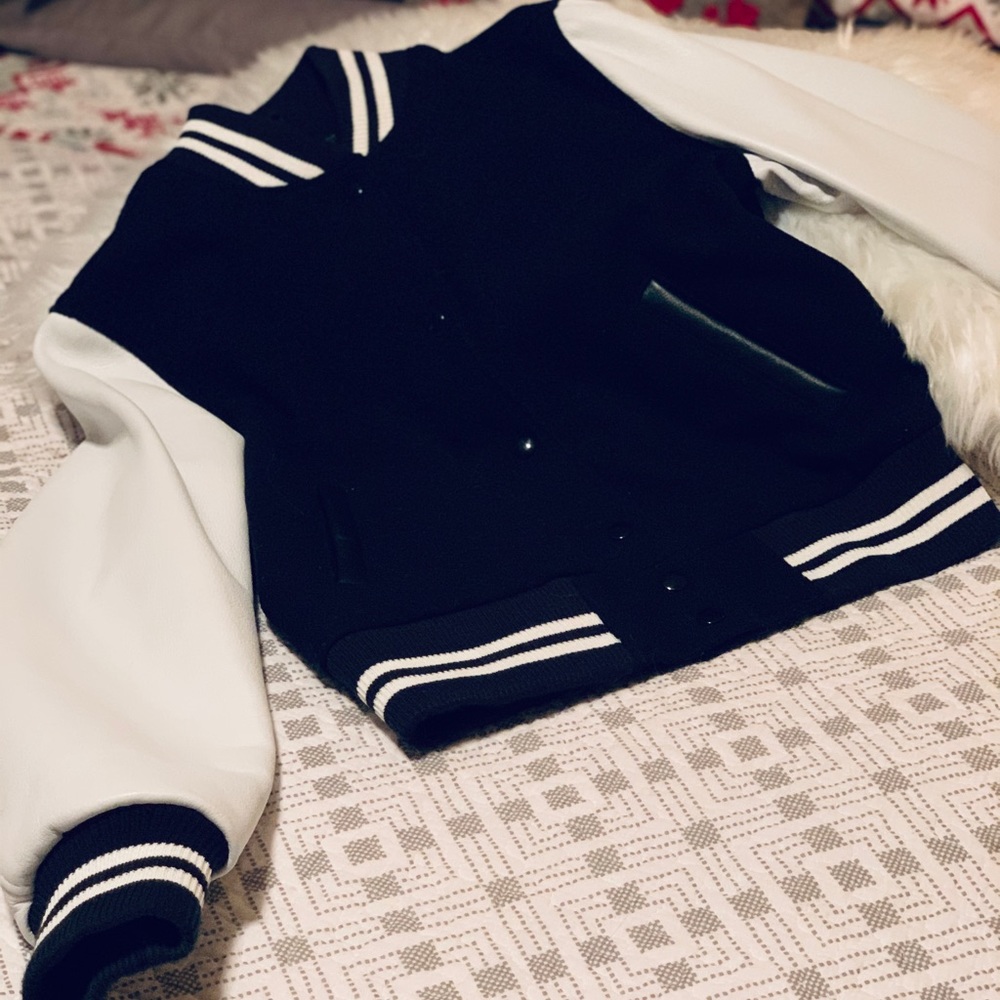 ROOTS of Canada Varsity jacket.